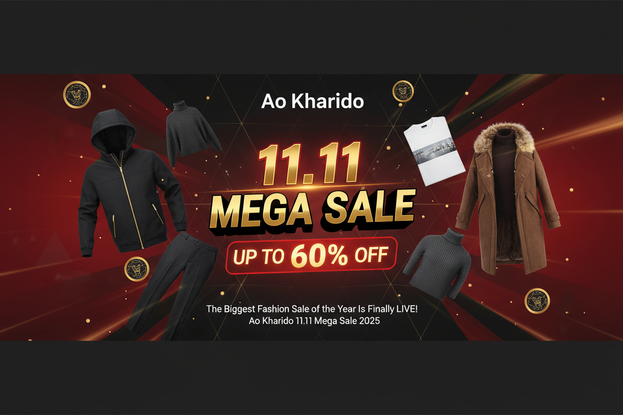 Ao Kharido 11.11 Mega Sale 2025 | The Biggest Fashion Sale of the Year Is Finally LIVE!